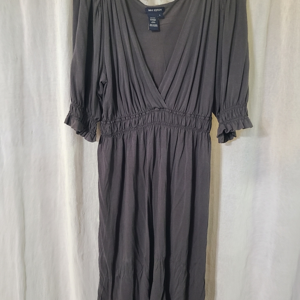 Max Edition Gray Dress Size L